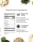 Promix Whey Protein Isolate Powder, 30g Grass Fed Whey Isolate, 6.6g BCAAs, Gluten Free, Keto Friendly, Unflavored, 2.5lb