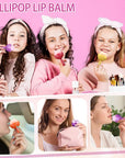 24 Pcs Lollipop Lip Balm Bulk