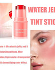 Milk Cooling Water Jelly Tint, Jelly Blush Stick Makeup Jelly Tint, Milk Jelly Blush, Cruelty Free, Blush Stick for Cheeks and Lips