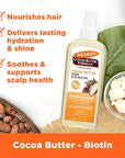 Palmer's Cocoa Butter & Biotin Length Retention Hair and Scalp Oil, 5.1 Ounce