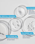 CeraVe Hydrating Anti Dandruff Conditioner, 0.5% Pyrithione Zinc Dandruff Treatment With Ceramides, Hyaluronic Acid & Niacinamide, Helps Eliminate Flakes & Reduce Itchy Scalp, Sulfate Free Conditioner