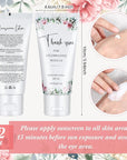 72 Pcs Mini Sunscreen Bulk for Summer Party Wedding SPF 30 Water Resistant Sunscreen Lotion Bulk 1oz Travel Size for Thank You Gifts Summer Party Wedding Supplies(Floral)
