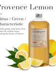 A LA MAISON French Liquid Hand Soap Refill, Provence Lemon - Natural Hand Wash Made with Essential Oils - Biodegradable, Plant-Based, Vegan, Cruelty-Free, Alcohol & Paraben Free (33.8 oz, 2 Pack)