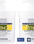 Advanced Clinicals Retinol Cream Face Moisturizer Sagging