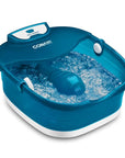 Conair Pedicure Foot Spa Bath with Heat reaching 104 Degrees, Massaging Foot Rollers, Soothing Bubbles, Pumice Stone and Nail Brush Included