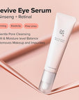 Beauty of Joseon Revive Eye Serum with Retinal Niacinamide Correction for Puffy Eye Bags Fine Lines Dark Circles Wrinkles, Korean Skin Care 30ml, 1 fl.oz
