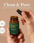 Global Healing Bio-Active Copper Supplement Cu1 - Cuprous Nicotinic Acid Helps Detox Body from Within - Supports Immune System & Red Blood Cell - Niacin Vitamin B3 Chelated Copper - 30 Capsules