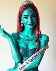 MEICOLY Cream Teal Face Body Paint,2.37Oz Large Tube Water Based Body Paint Face Painting for Adults and Kids,Halloween Face Paint Stage SFX Special Effects,Cosplay Facepaint Peacock Makeup