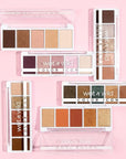 wet n wild Color Icon Eyeshadow Makeup 5 Pan Palette, Matte, Shimmer, Metallic, Long Wearing, Rich Buttery Pigment, Cruelty Free - Petalette
