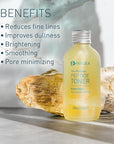 Pangea Organics - Natural Niacinamide + Reishi Pore Purifying Peptide Toner | Vegan, Non-Toxic, Sustainable Clean Beauty (Glass Bottle, 4 fl oz | 118 ml)