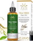 Tea Tree Oil for Hair 4.05 fl oz | With Jojoba & Grapeseed Oils | Soothes Itchy Scalp & Fights Dandruff | Moisturize Skin Strengthen Hair | Ideal for Both Men and Women | 4.05 fl oz