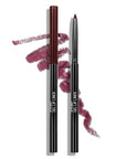 wet n wild Lip Liner Perfect Pout Matte Retractable Gel Lip Liner Pencil, Plum Together