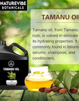 Naturevibe Botanicals Tamanu Oil 32 Ounces | 100% Pure and Natural | Great for Skin Care and Hair Care