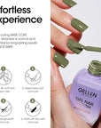 Gellen Green Gel Nail Polish