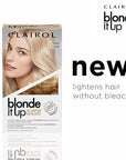 Clairol Blonde It Up Permanent Hair Dye, Platinum Blonde Hair Color, Pack of 2