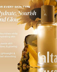 Saltair Body Oil. Luxurious Golden Hour After Shower and Bath Oil Moisturizer for Women and Men. Botanical, Non-Greasy, and Well-Absorbing Lotion for Hydrating Dry Skin. 4oz Pump Bottle