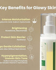 AXIS-Y Dark Spot Correcting Glow Toner - Brightening & Hydrating with 5% Niacinamide, Glutathione & Hyaluronic Acid - Vegan Korean Skin Care Exfoliator Face Toner for All Skin Types - 4.22 fl. oz.
