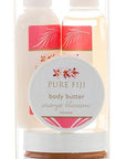 Pure Fiji Spa Gifts for Women and Man - Body Gift Box Include: Sugar Scrub, Bath and Body Oil, Body Butter and Body Lotion, Scent Orange Blossom