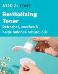 Proactiv 3 Step Acne Treatment - Benzoyl Peroxide Face Wash, Repairing Acne Spot Treatment for Face and Body, Exfoliating Toner - 30 Day Complete Acne Skin Care Kit