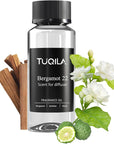 Hotel Bergamot Essential Oil - 120ML Waterless Scent Oil for Cold Air Diffusers, Luxury Aroma Fragrance Oils for Home, Spa & Office-Long Lasting Aromatic Oil for Waterless Diffusers