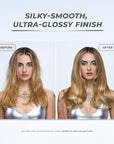 XMONDO Hair Super Gloss Intensive Glossing Treatment | Infused with Bond Booster Technology to Boost Shine & Hyaluronic Acid for Nourishment, Revitalization & Repair, Vegan Formula, 8 Fl Oz 1-Pack