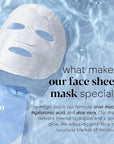 Baebody Snail Mucin Face Sheet Mask (6 pcs) - Anti Aging and Moisturizing Face Mask with Hyaluronic Acid - Deep Hydration for Youthful Skin
