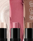 3 Pcs Cream Blush Contour Highlighter Stick for