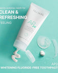 Nu Skin AP 24 Whitening Fluoride - Free Toothpaste | AP 24 Blend | Vanilla Mint Flavor | Brightens Teeth | Removes Surface Stains | Prevents Dental Cavities & Plaque | Enamel-Safe | 4 oz | 1 Pack