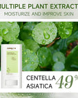 Sunscreen Stick SPF PA50++++ Centella Sunscreen Korean Sunscreen Stick Soothing Moisture Matte Sun Stick for Face & Body Non Greasy, No White Cast