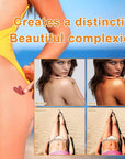 Intensive Tanning Gel SPF0 150 ml, Carrot Tanning Gel, Brown Tanning Gel, Natural Tanning Accelerator Cream Gel for Sunbeds & Outdoor Sun (SET B)