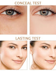 Sulily 2 Pcs BB Cream Full Coverage Foundation,Hydrating BB Cream(ivory)