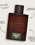 Dr. Squatch Natural Cologne for Men - Scent-Lock Technology and Sustainably-Sourced Ingredients - Woodland Pine Cologne (1.7 fl oz)