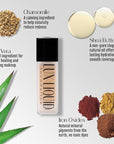 Organic Aloe-Based LUX Liquid Foundation, Natural Vegan Gluten-Free