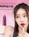 Nature Republic HONEY MELTING LIP (09 GRAPE) SOFT LIP STICK Hydrating Gloss, Moisturizing balms, Sheer tint, Shine & Nude, Glowy Finish, korean make up