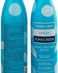 Trader Joe's Nourish Spray Sunscreen SPF 50+ Broad Spectrum (2-Pack)