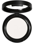 ISMINE Single Eyeshadow Powder Palette Shimmer Pearl White, High Pigment, Longwear Single White Eye Makeup for Day & Night (#01)