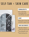 St Moriz Professional Dark Self Tanner Mousse with Tanning Mitt Bundle - Sunless Instant Self Tanning Foam with Vitamin E for Moisturizing (6.76 fl oz)