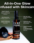 Face Tanning Mist, Organic Ingredients, Sunless Self Tanner, Bronzing, Hydrating, Steak-Free, Long Lasting Glow