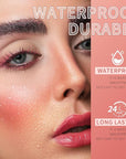 Cooling Water Jelly Tint Blush,4 Colors Multi-Use Tint Stick