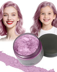 Pink Hair Color Wax - Temporary & Washable Hair Styling Mud Gel for Men, Women, Kids,For Halloween, Cosplay, Party, Crazy Hair Day & Children's Day
