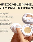 Mistine Tavel Size Air Cushion Foundation Glow Hydrating Natural Beige