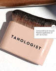 Tanologist Blending Brush, For Tanning Mousse, Water & Gradual Tanning Lotion, Streak-Free Self-Tanner Application, Contour & Define Face & Body, Vegan & Cruelty-Free Body Brush, 1 Count