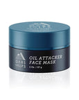 Oars + Alps Oil Attacker Face Mask, Dermatologist Tested Facial Cleanser with Kaolin Clay and Niacinamide, TSA Friendly, 2 Oz