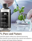 Hotel Scents Diffuser Oil Mantasha 500ml – Inspired by Sauvage Eau de Parfum – Bergamot, Pepper & Geranium – Luxury Scent Refill for Home – Essential Oil for Waterless & Ultrasonic Diffuser