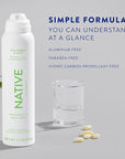 Native Deodorant & Body Spray Contains Naturally Derived Ingredients | Deodorant for Women and Men, All Day Odor Protection, Aluminum and Hydrocarbon Propellant Free | Cucumber & Mint