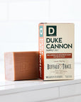 Duke Cannon Supply Co. Big Brick of Soap Bar for Men Big American Bourbon (Charred Oak Barrel Scent) - Extra Large, All Skin Types, 10 oz. (3 Pack)