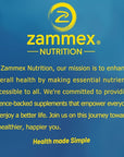 Zammex Premium Collagen Peptides Powder Unflavored,Hydrolyzed Proteins Types I & III, Supports Hair, Skin, Nails, Joints, Grass Fed, Non-GMO, Gluten-Free,Paleo & Keto Friendly,60 Servings