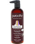 PURA D'OR 16 Oz ColorHarmony Purple Shampoo For Bleached, Blonde, Silver & Color Treated Hair - Keratin, Bamboo Fiber, No Sulfates, Select Natural Ingredients - Men & Women