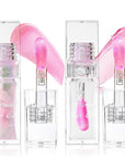 Color Changing Lip Oil,Clear to Pink Magic Big Lip