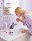 EVOKE OCCU Clove Oil for Teeth and Gums - Oral Care, Toothache Relief & Fresh Breath - DIY Mouthwash - 4 Fl Oz